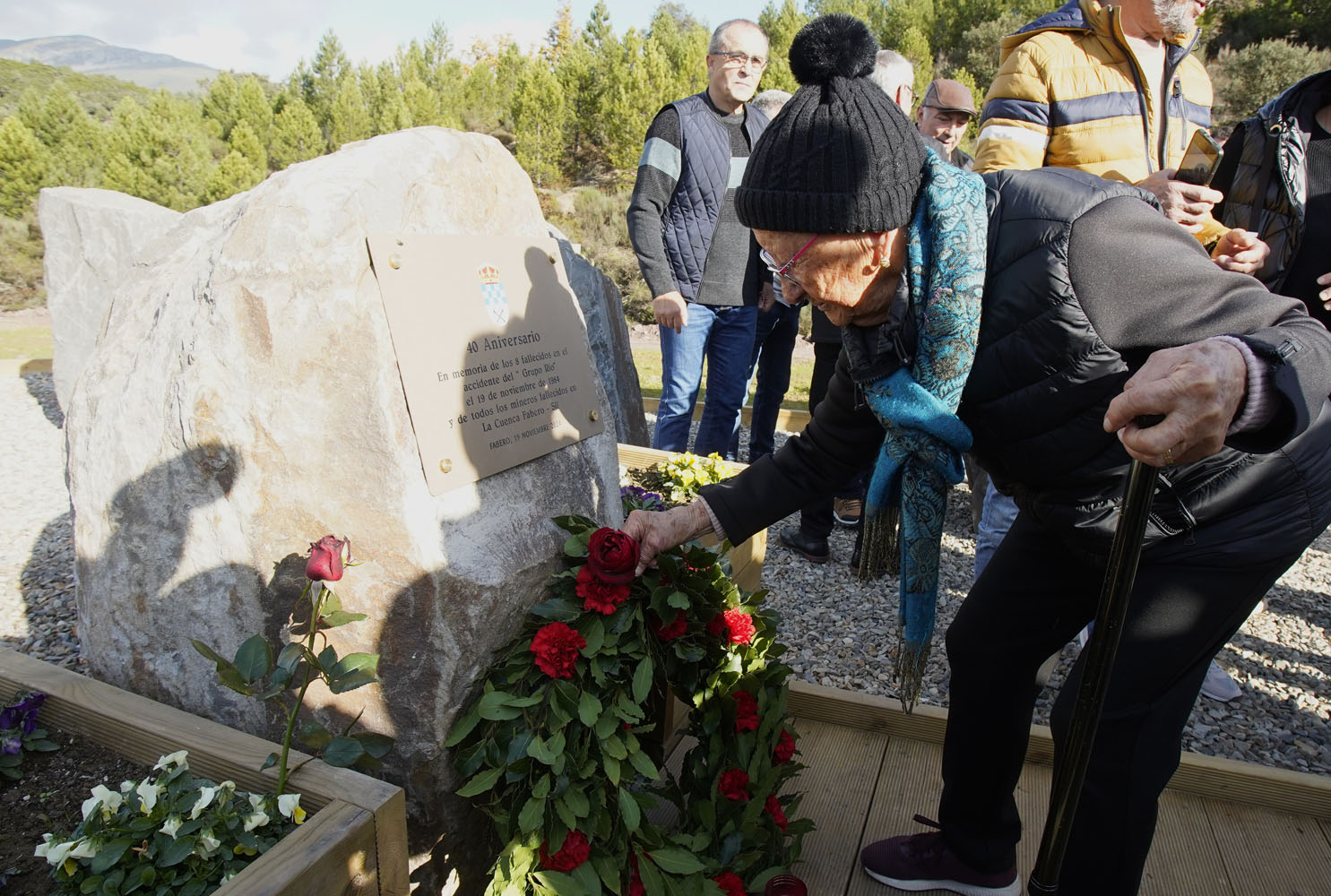 Fabero presenta el Memorial Minero a los trabajadores fallecidos hace 40 años en el accidente de Grupo Río