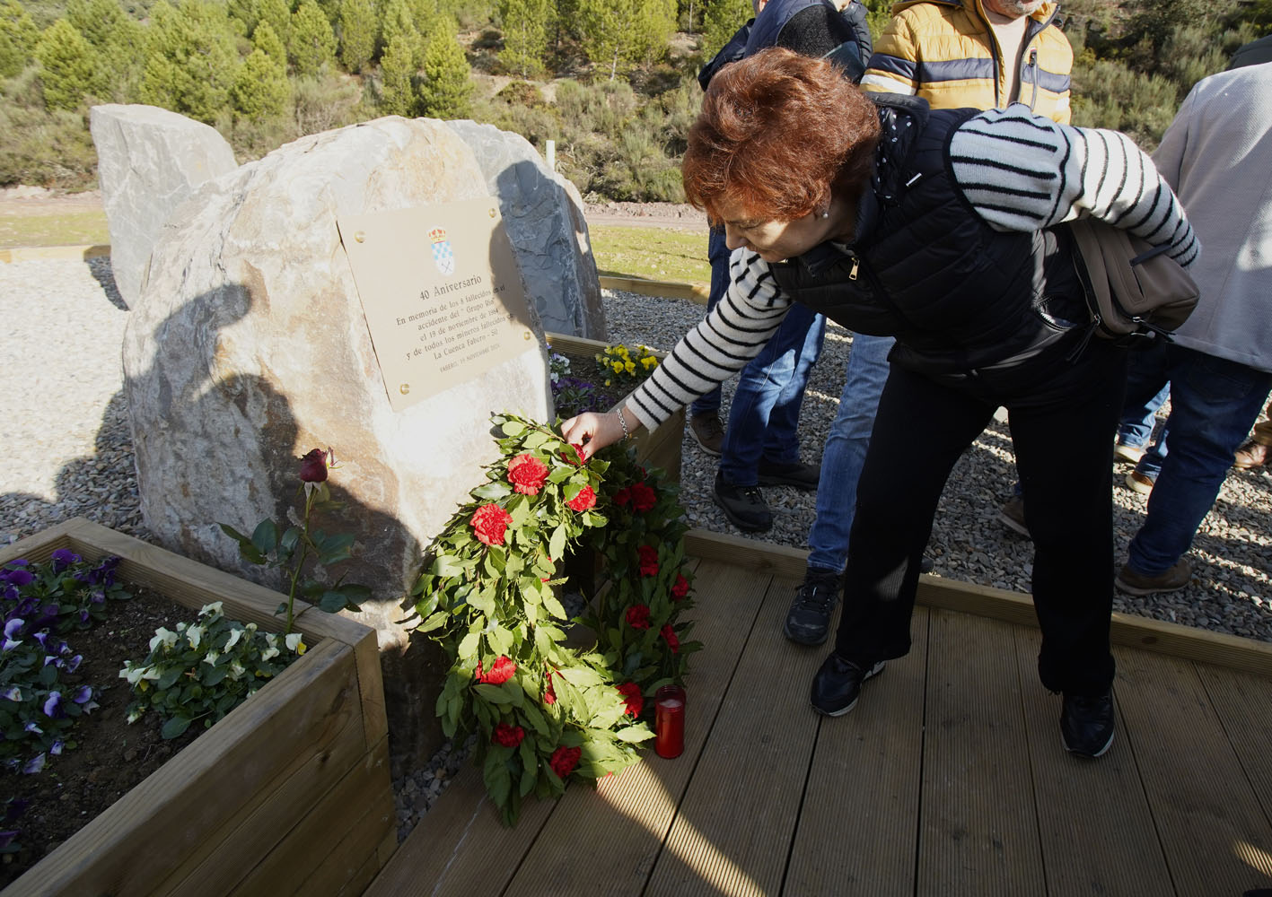 Fabero presenta el Memorial Minero a los trabajadores fallecidos hace 40 años en el accidente de Grupo Río