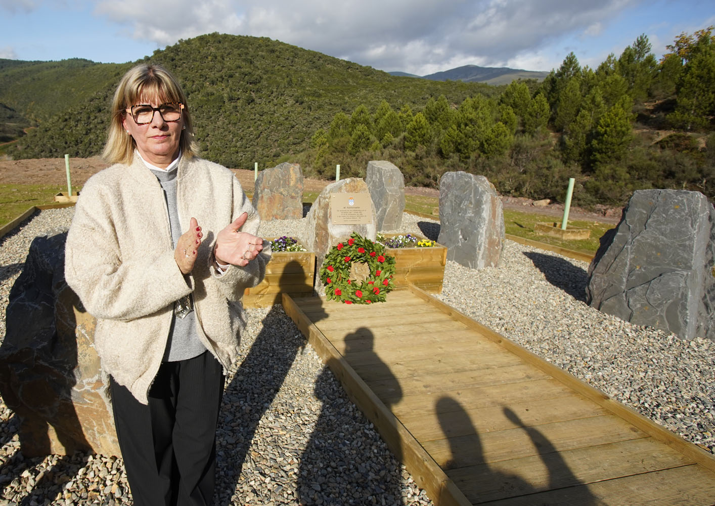 Fabero presenta el Memorial Minero a los trabajadores fallecidos hace 40 años en el accidente de Grupo Río