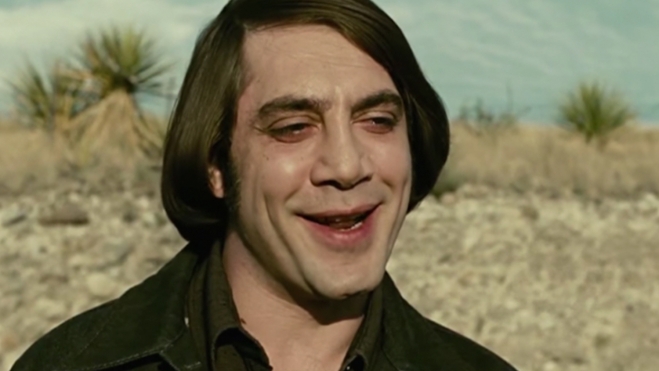 Javier Bardem como Anton Chigurh