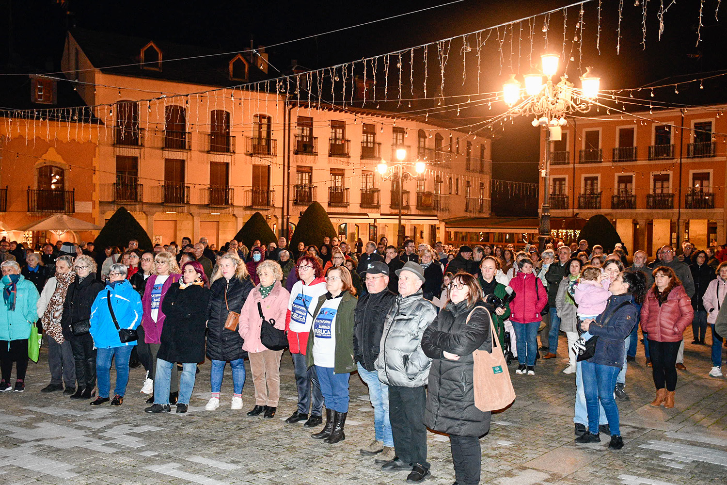 Concentración por la Sanidad Pública del Bierzo y Laciana