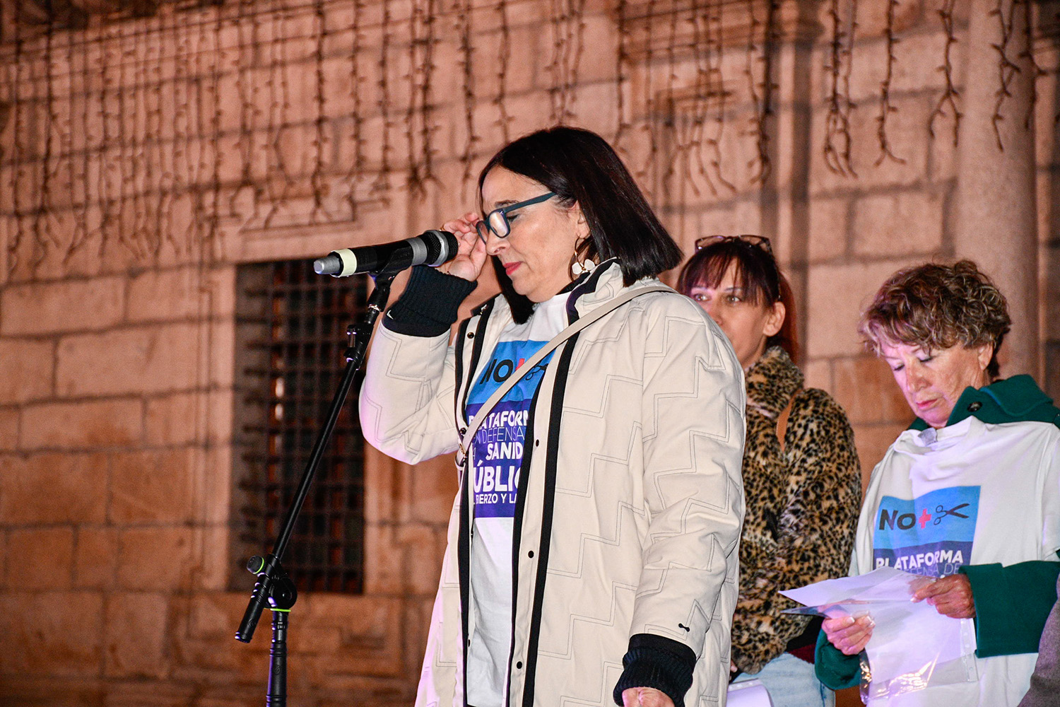 Concentración por la Sanidad Pública del Bierzo y Laciana