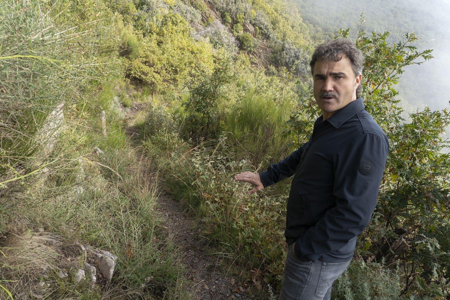 Ruta BTT en los canales romanos de la Tebaida Berciana | Foto: César Sánchez, ICAL