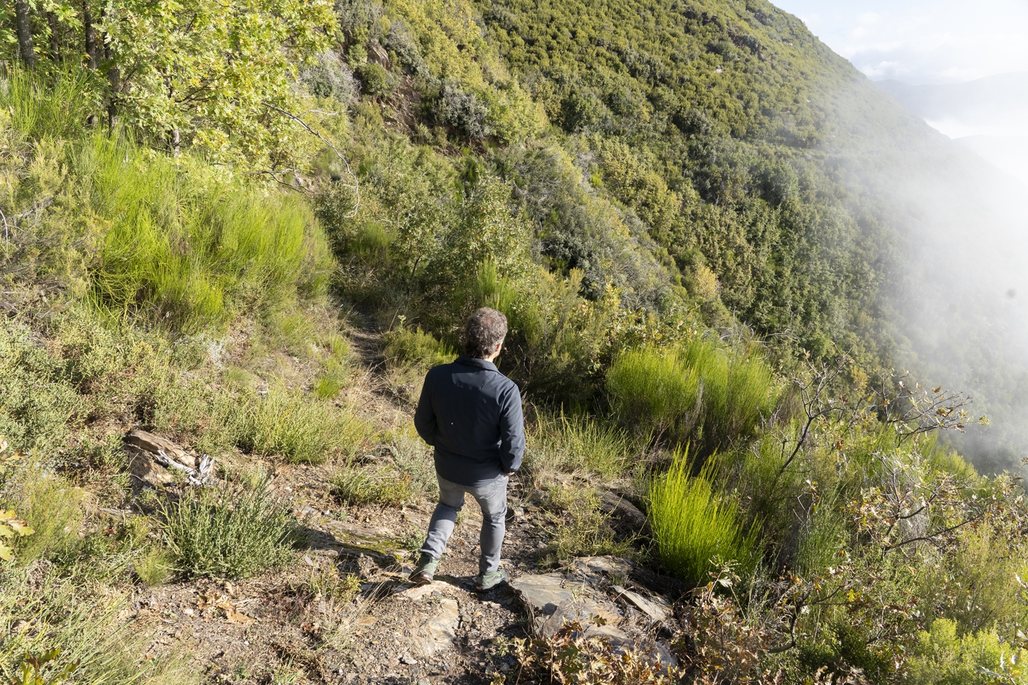 Ruta BTT en los canales romanos de la Tebaida Berciana | Foto: César Sánchez, ICAL