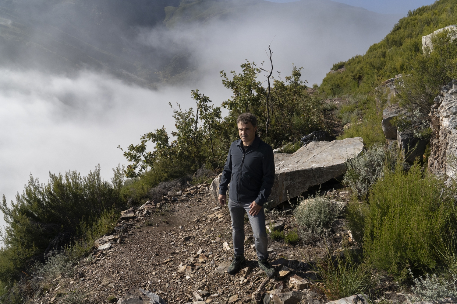 Ruta BTT en los canales romanos de la Tebaida Berciana | Foto: César Sánchez, ICAL