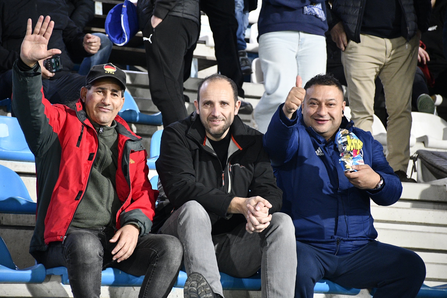 Aficionados durante el Ponferradina Amorebieta (45)