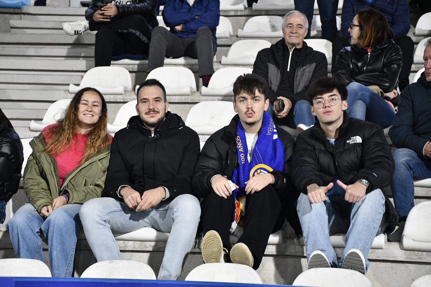 Aficionados durante el Ponferradina Amorebieta (49)