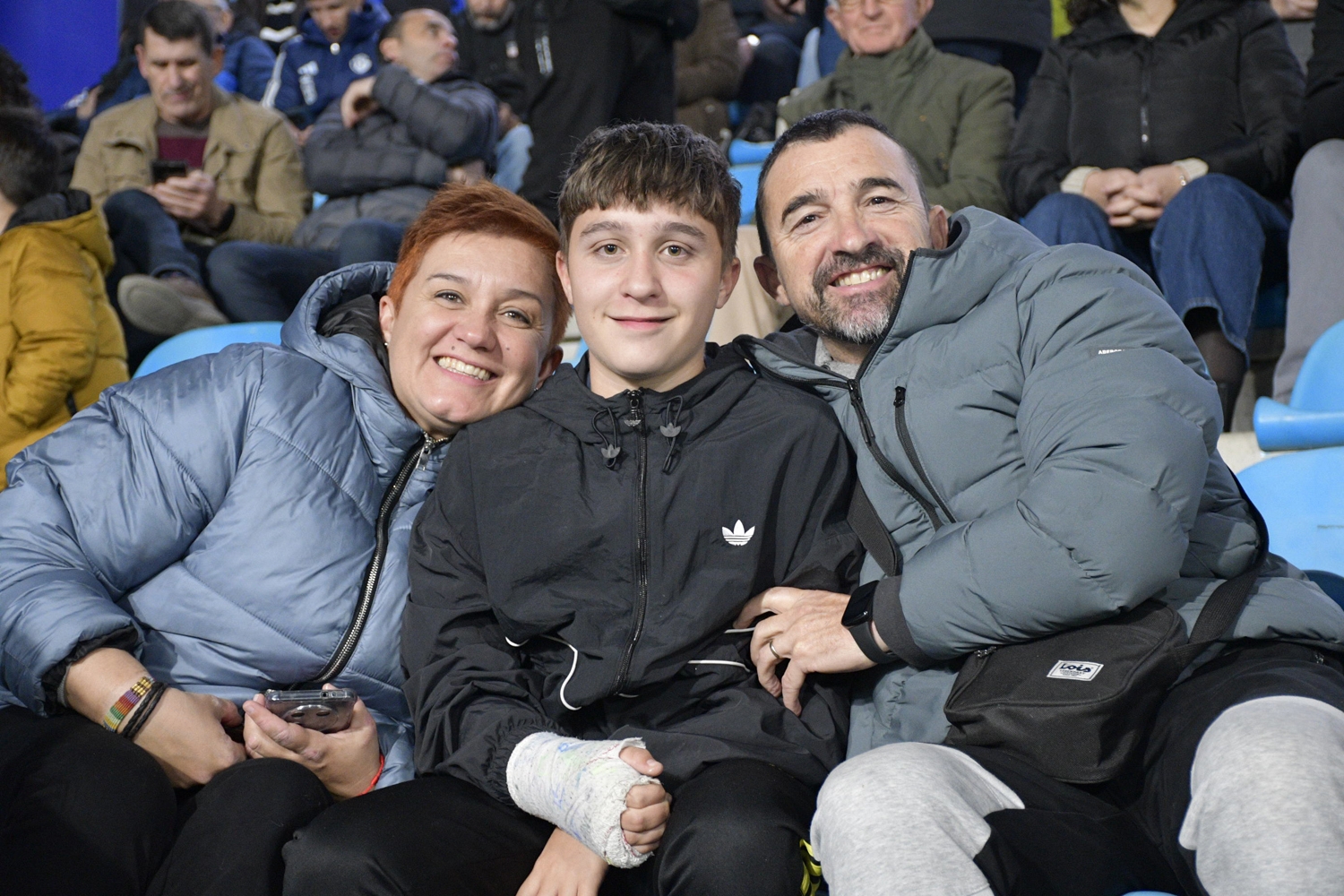 Afición durante el Ponferradina Amorebieta (93)