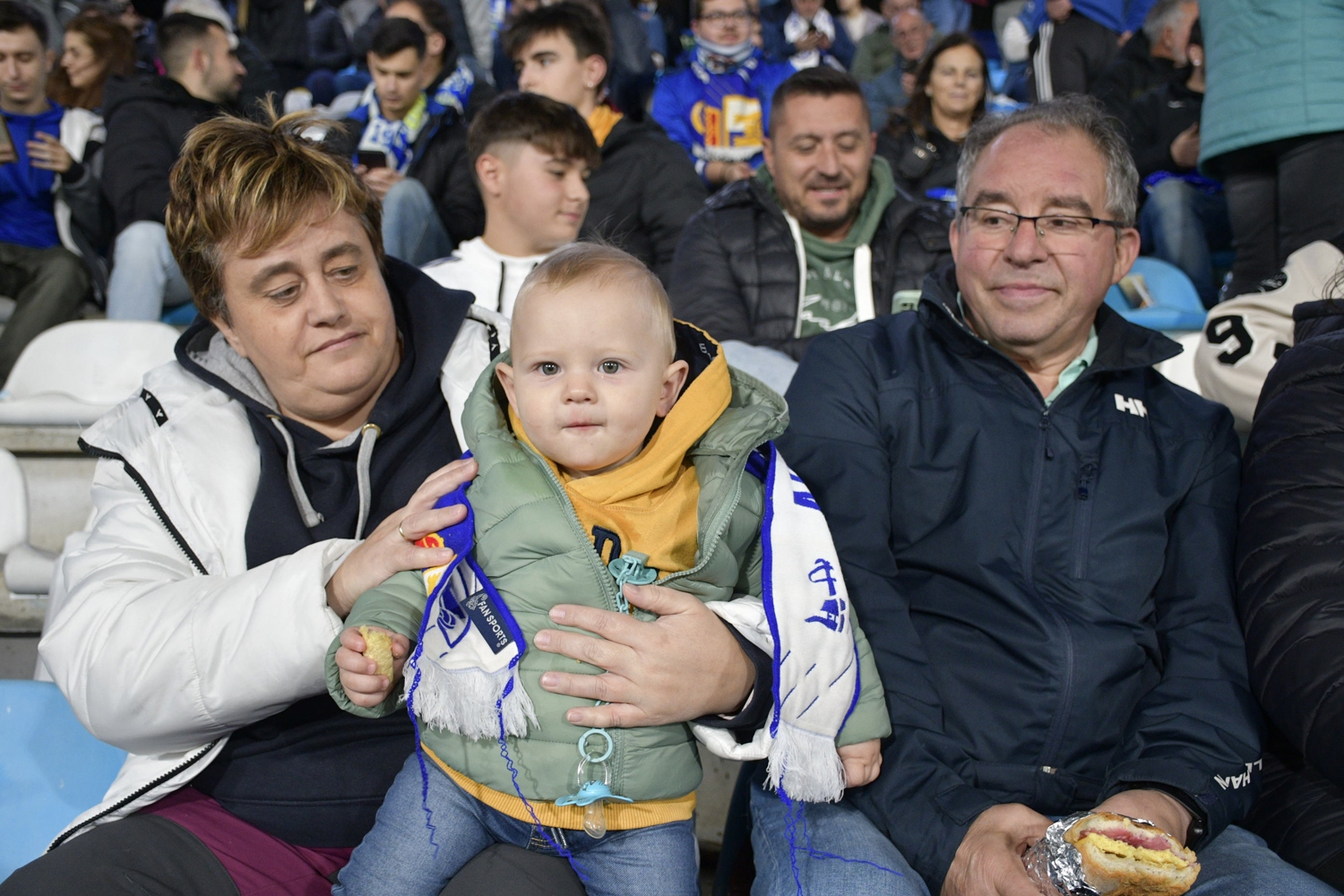 Afición durante el Ponferradina Amorebieta (109)