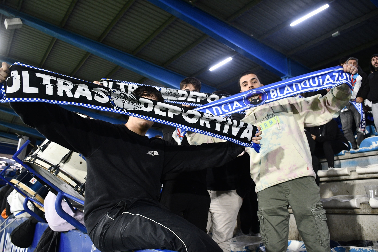 Afición durante el Ponferradina Amorebieta (116)