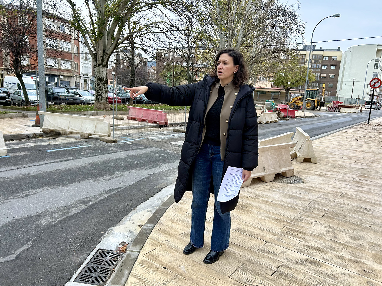 Comienzan las obras de asfaltado en el entorno de Pico Tuerto y calle Embalse de Bárcena.