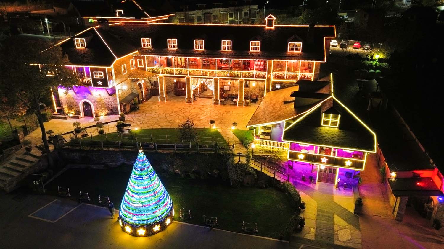 Encendido de las luces de Navidad del Palacio de Canedo (49)