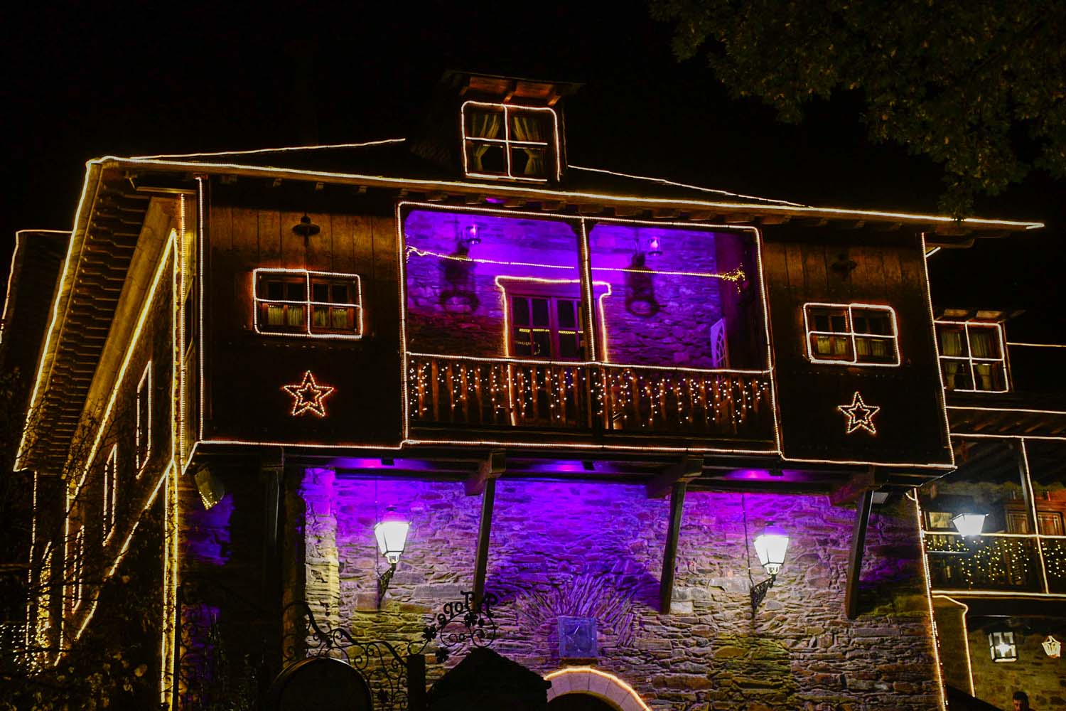 Encendido de las luces de Navidad del Palacio de Canedo (32)