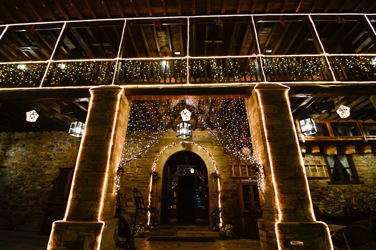 Encendido de las luces de Navidad del Palacio de Canedo (27)