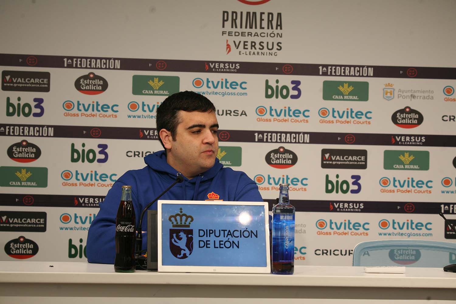 Oriol Pozo, entrenador del Baloncesto Clínca Ponferrada