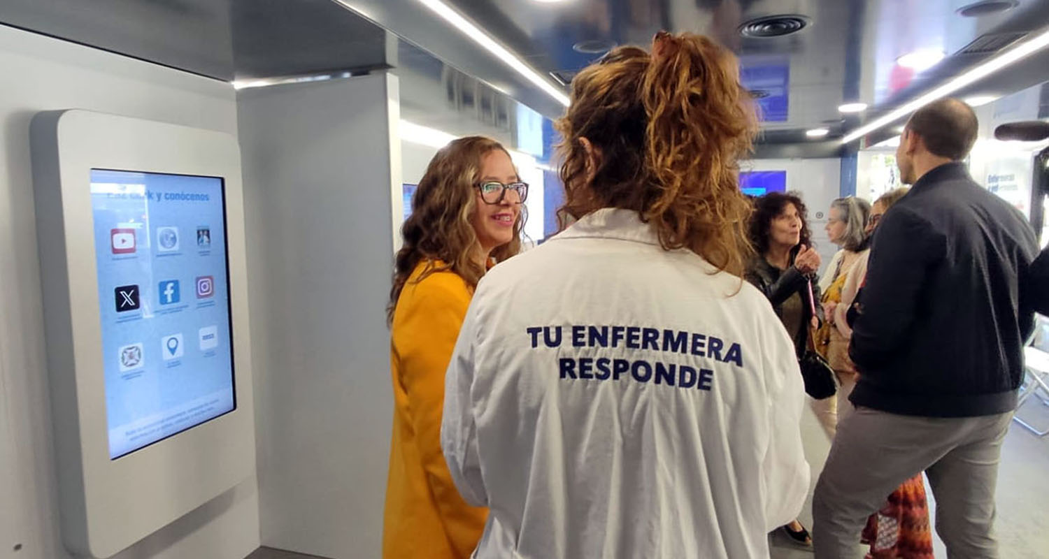 Archivo ICAL. El tráiler de la Ruta Enfermera hace en Zamora su primera parada en Castilla y León