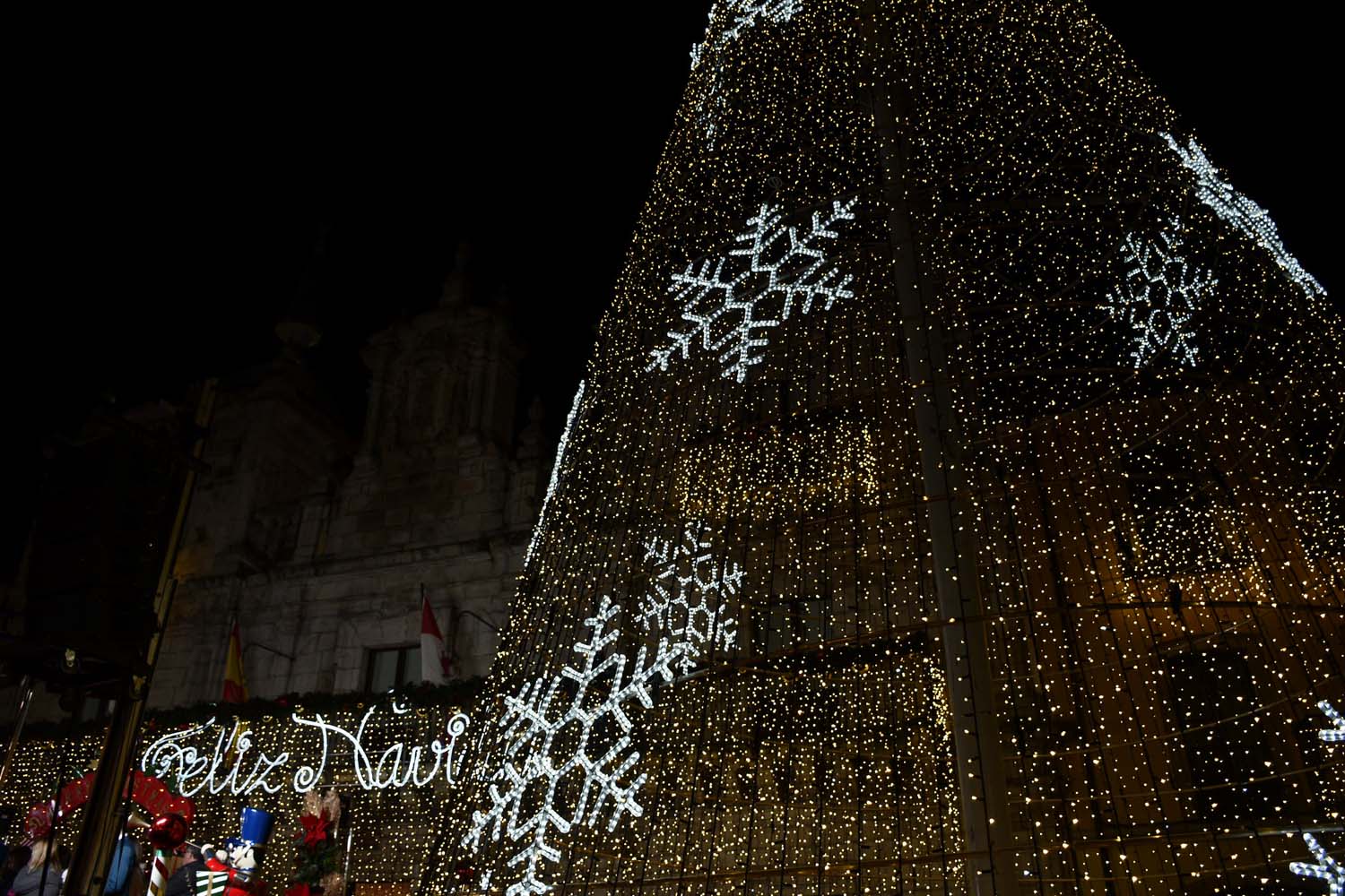 Encendido de las luces de Navidad de Ponferrada 