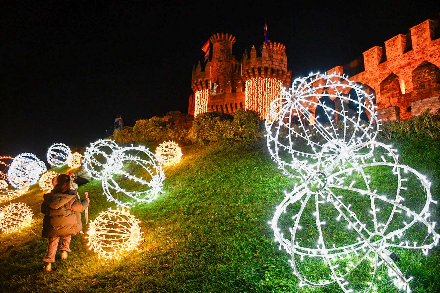 Luces de Navidad en Ponferrada 