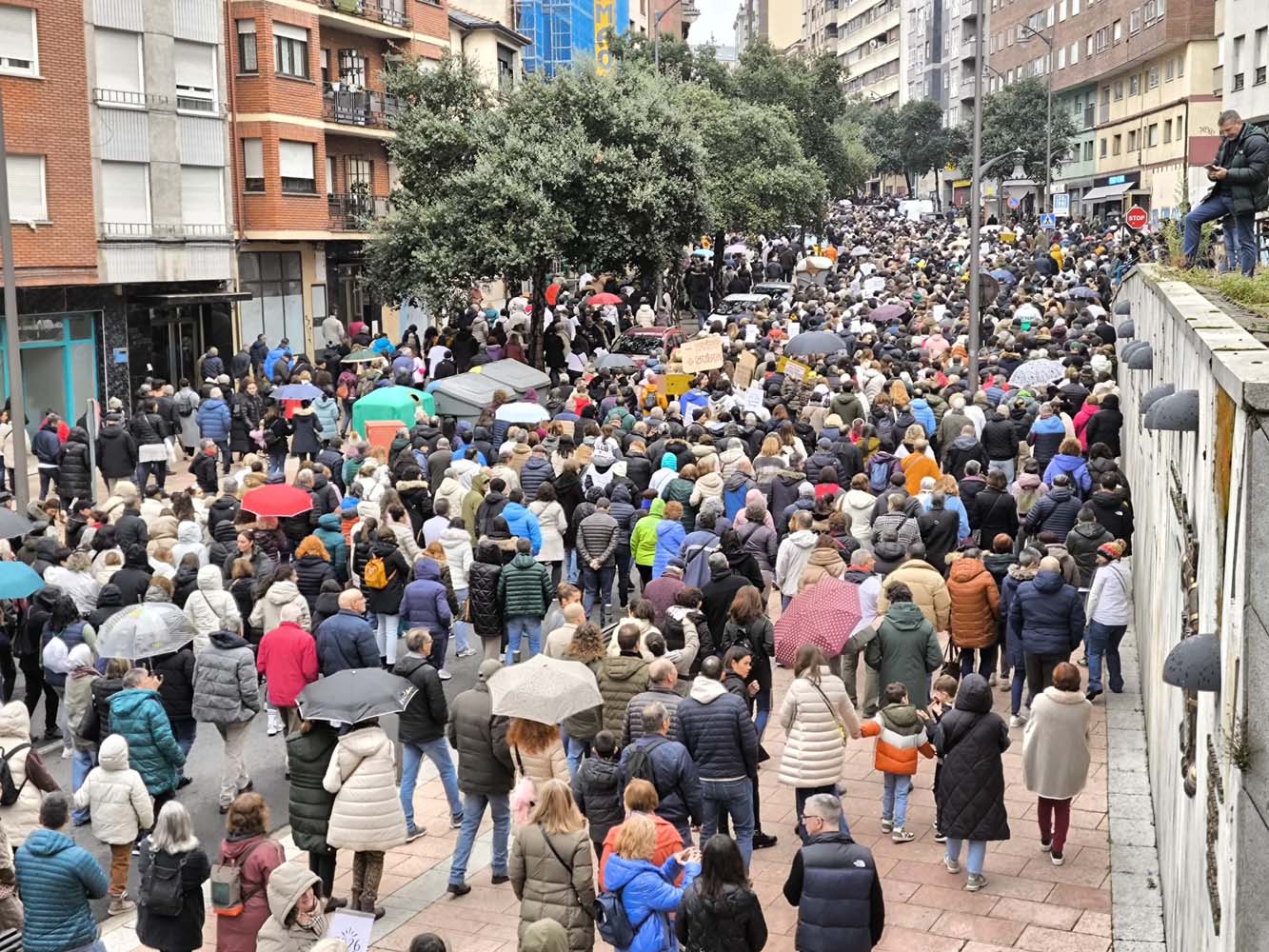 Manifestación OncoBierzo por la Sanidad Pública del Bierzo (1)