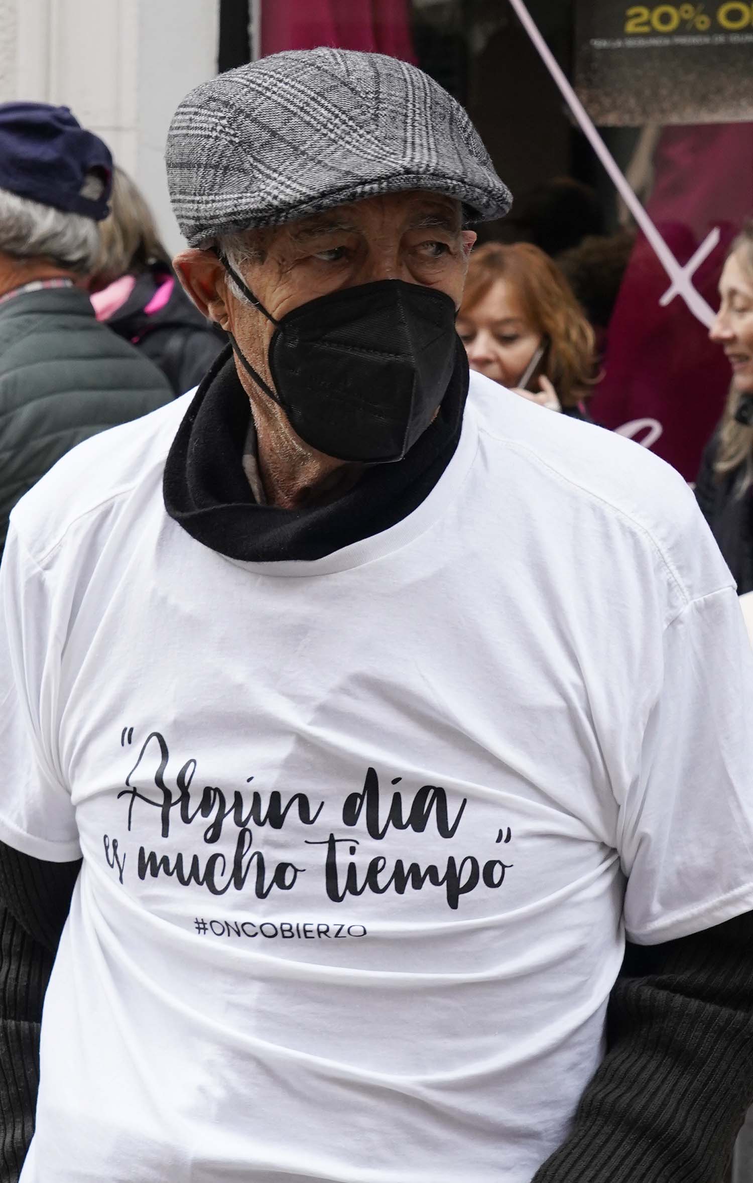 César Sánchez ICAL. Manifestación de la asociación oncobierzo para reclamar mejoras en el área de Oncología y todas las especialidades sanitarias en el área de salud del Bierzo (2)