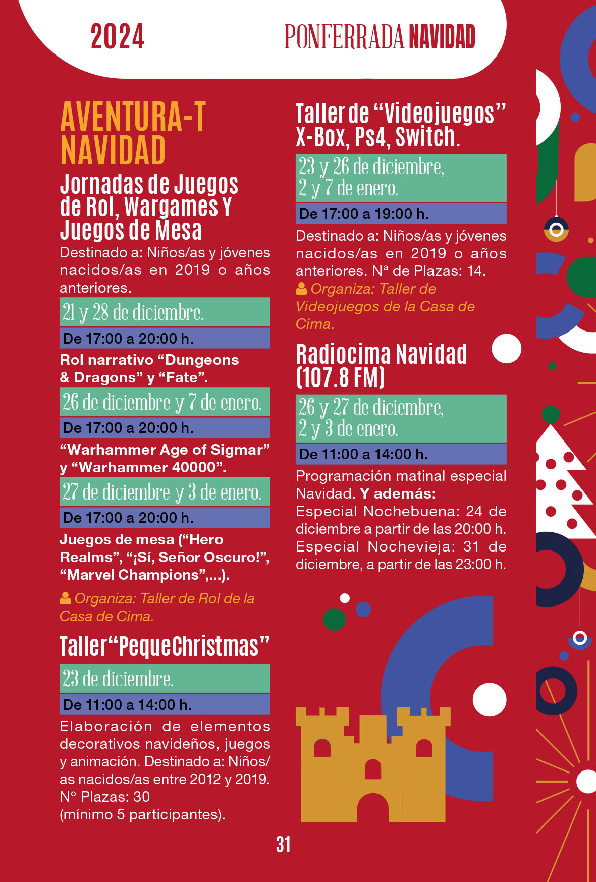 PONFERRADA programa NAVIDAD 2024 31