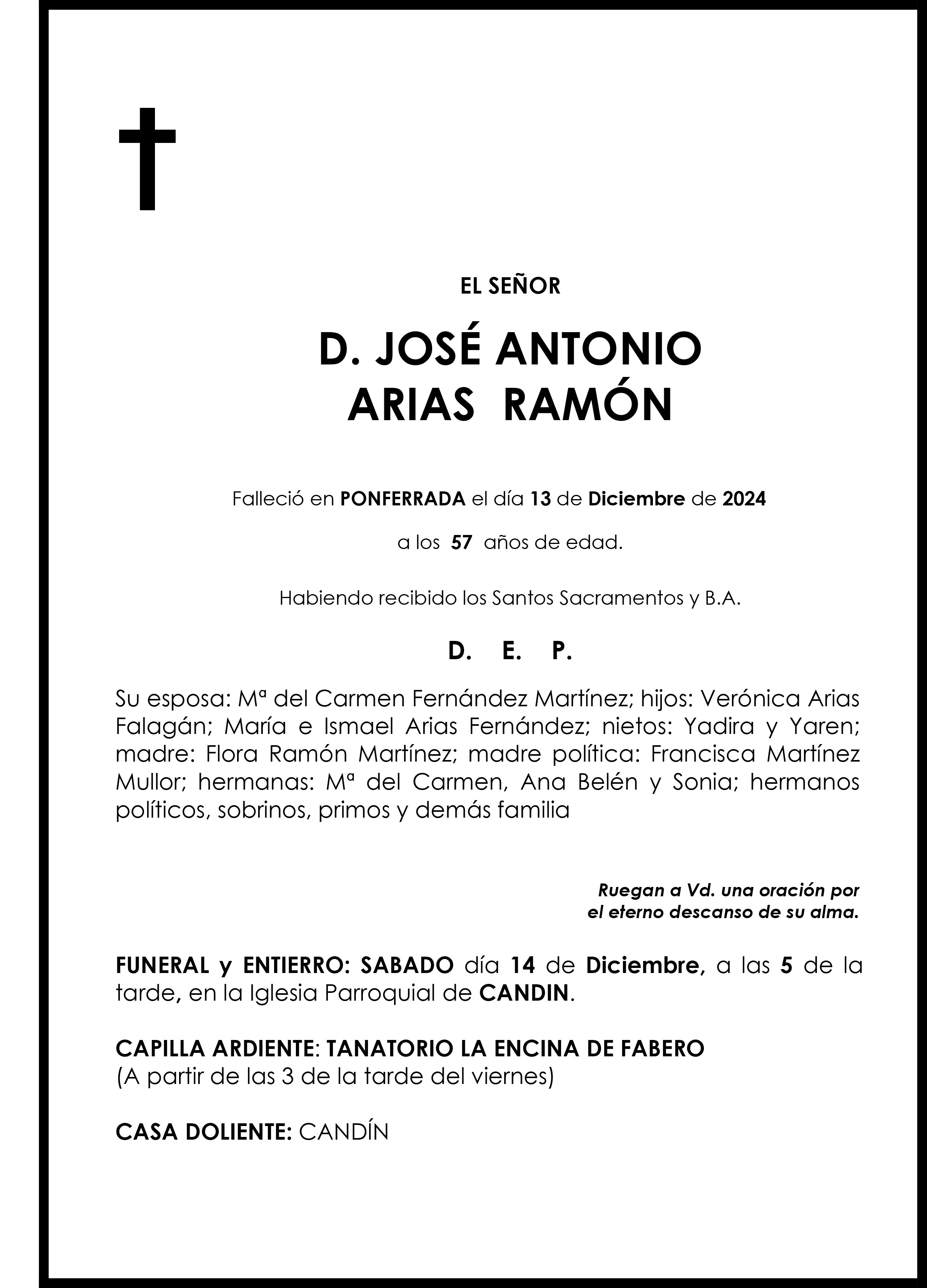 JOSE ANTONIO ARIAS RAMON