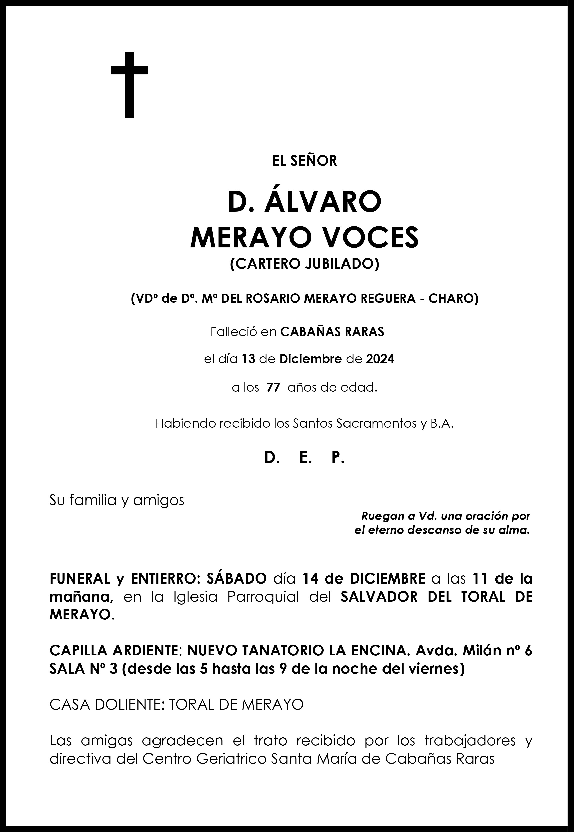 ALVARO MERAYO VOCES