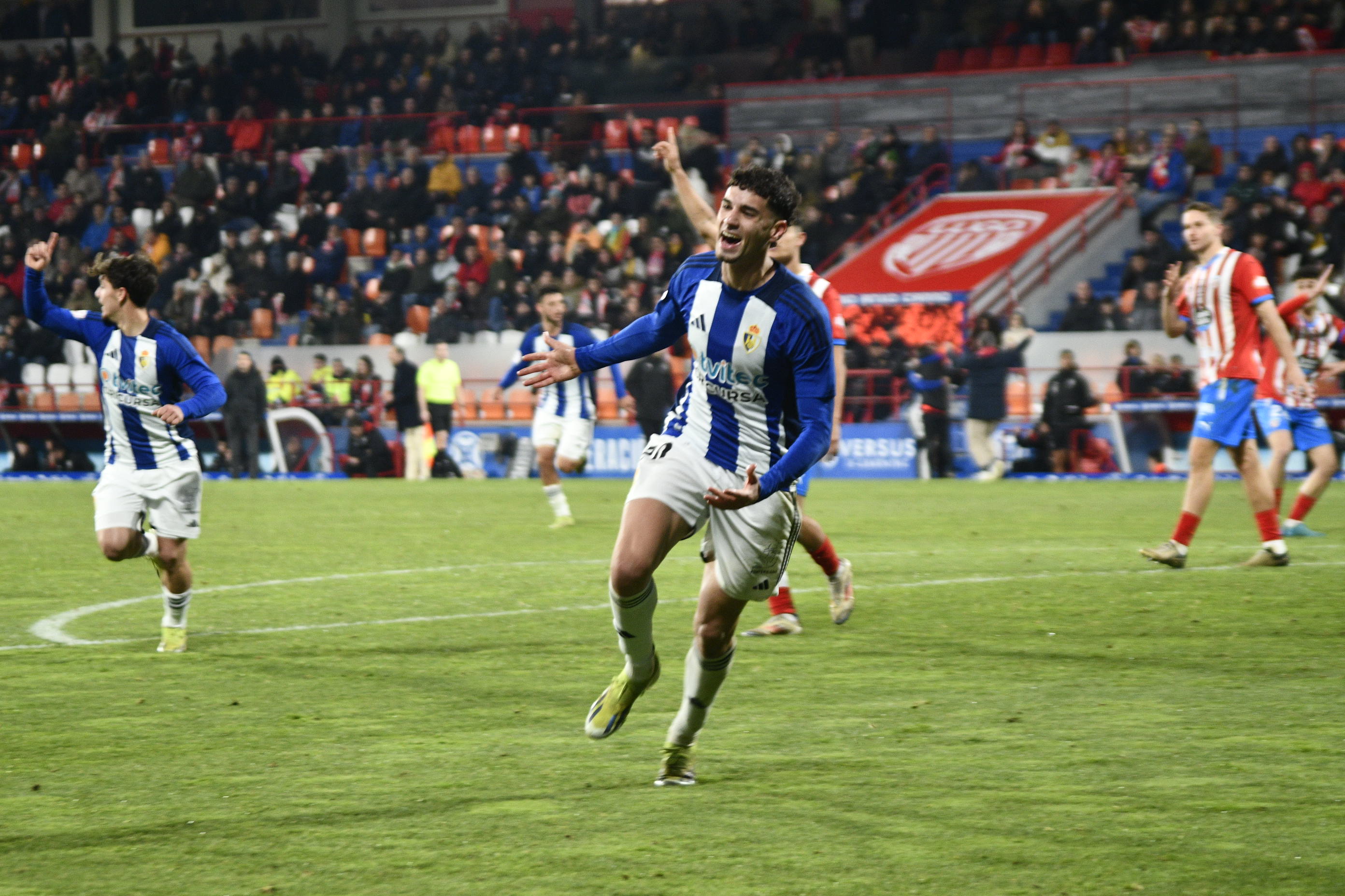 Gol de la victoria de la Ponferradina en Lugo (Daniel Merino / InfoBierzo)