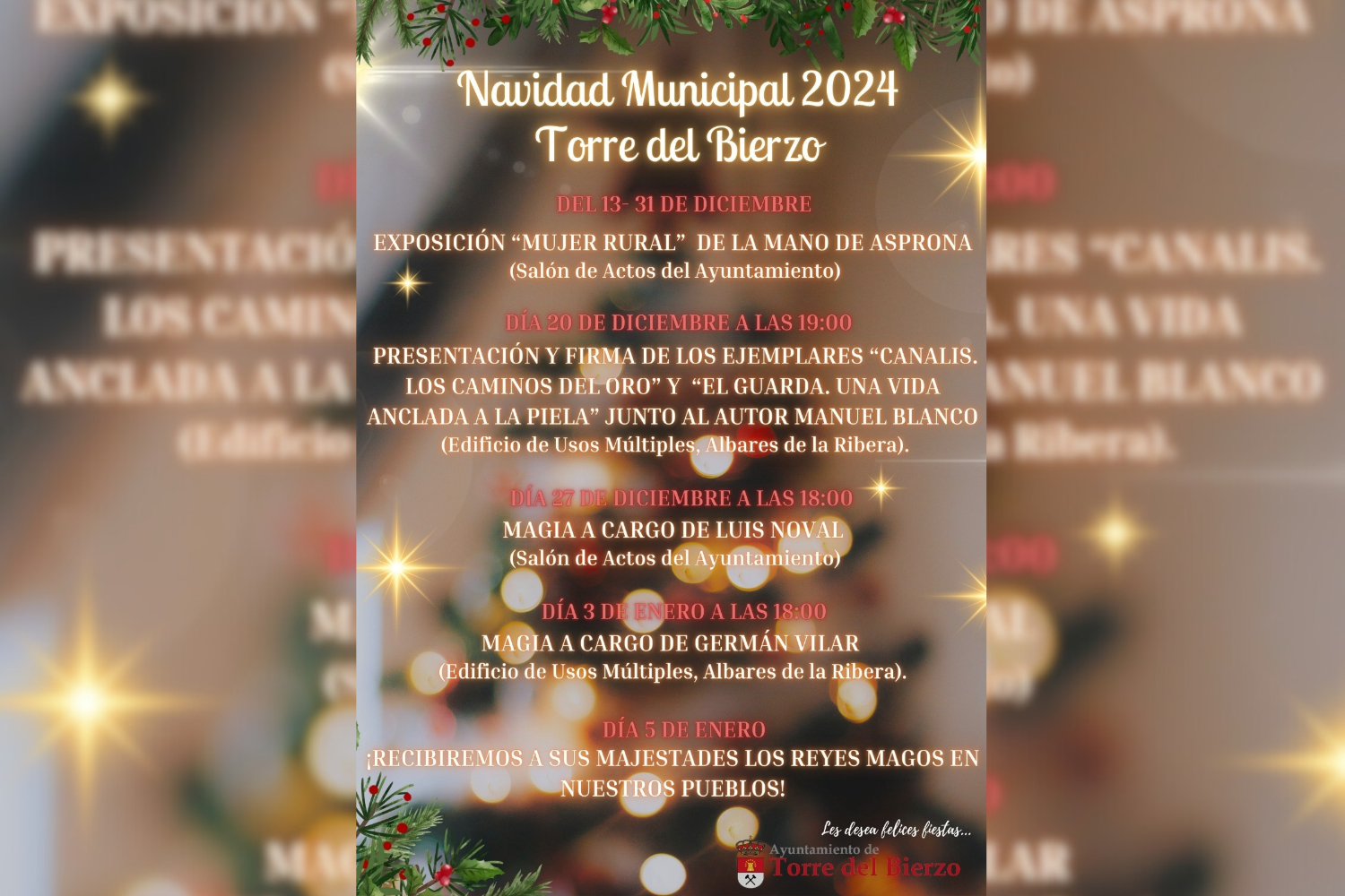 Torre del Bierzo prepara una Navidad cargada de magia