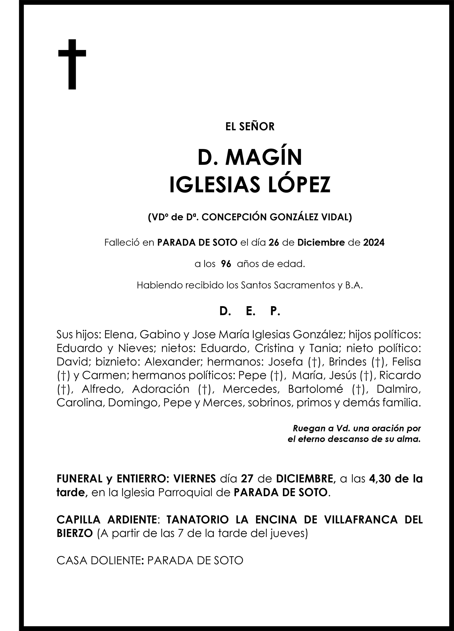 MAGÍN  IGLESIAS LÓPEZ