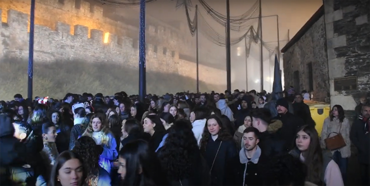 El Castlefest da la bienvenida al 2025 en Ponferrada con una Prenochevieja cargada de música