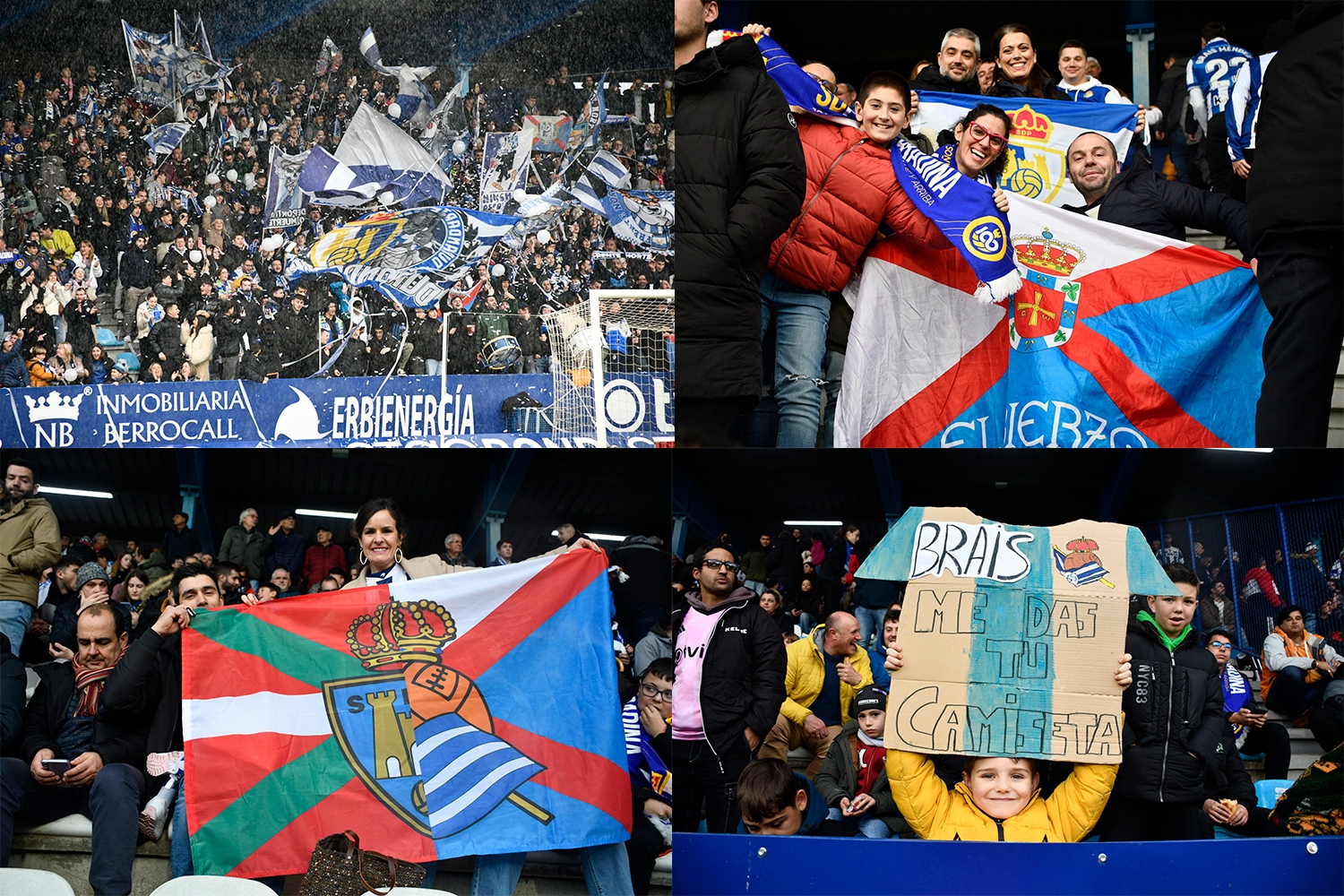 Álbum de Fotos Ponferradina-Real Sociedad de Copa del Rey