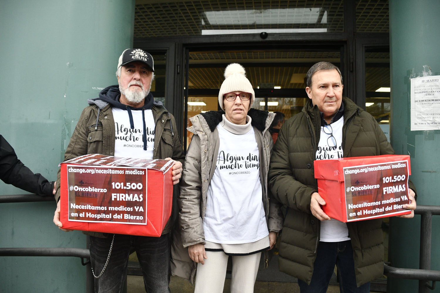 Entrega de firmas Oncobierzo 