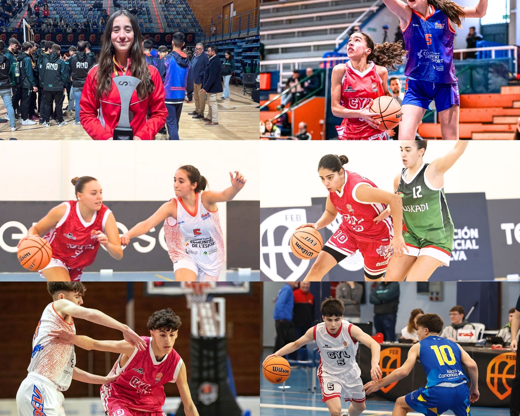 El baloncesto formativo berciano y leonés se muestra en el Campeonato de España de Selecciones Autonómicas