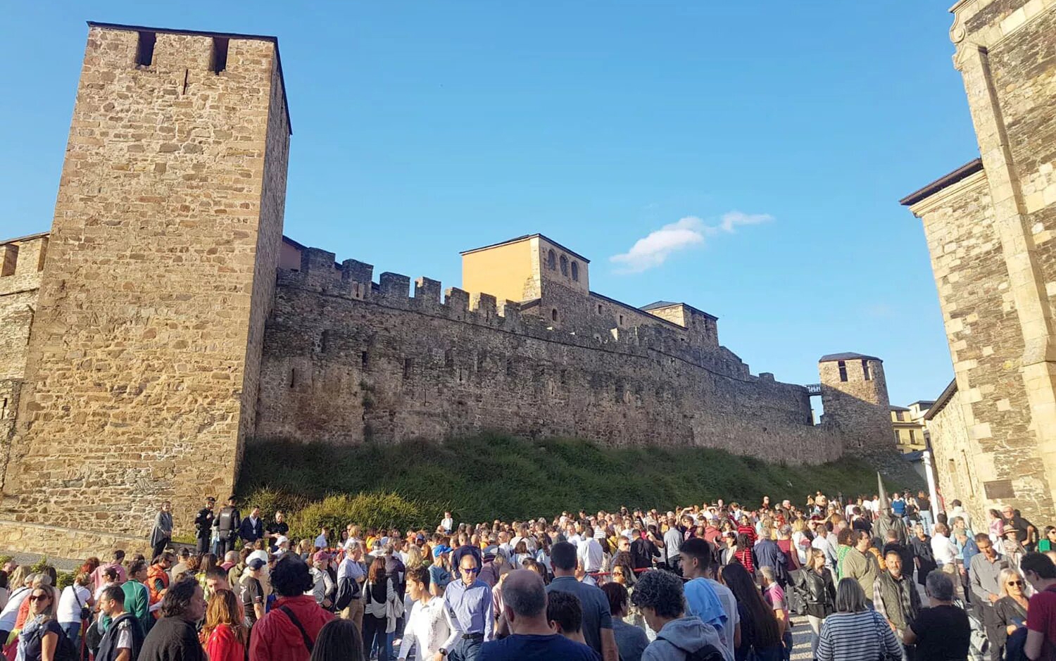 Turismo en el Castillo de Ponferrada