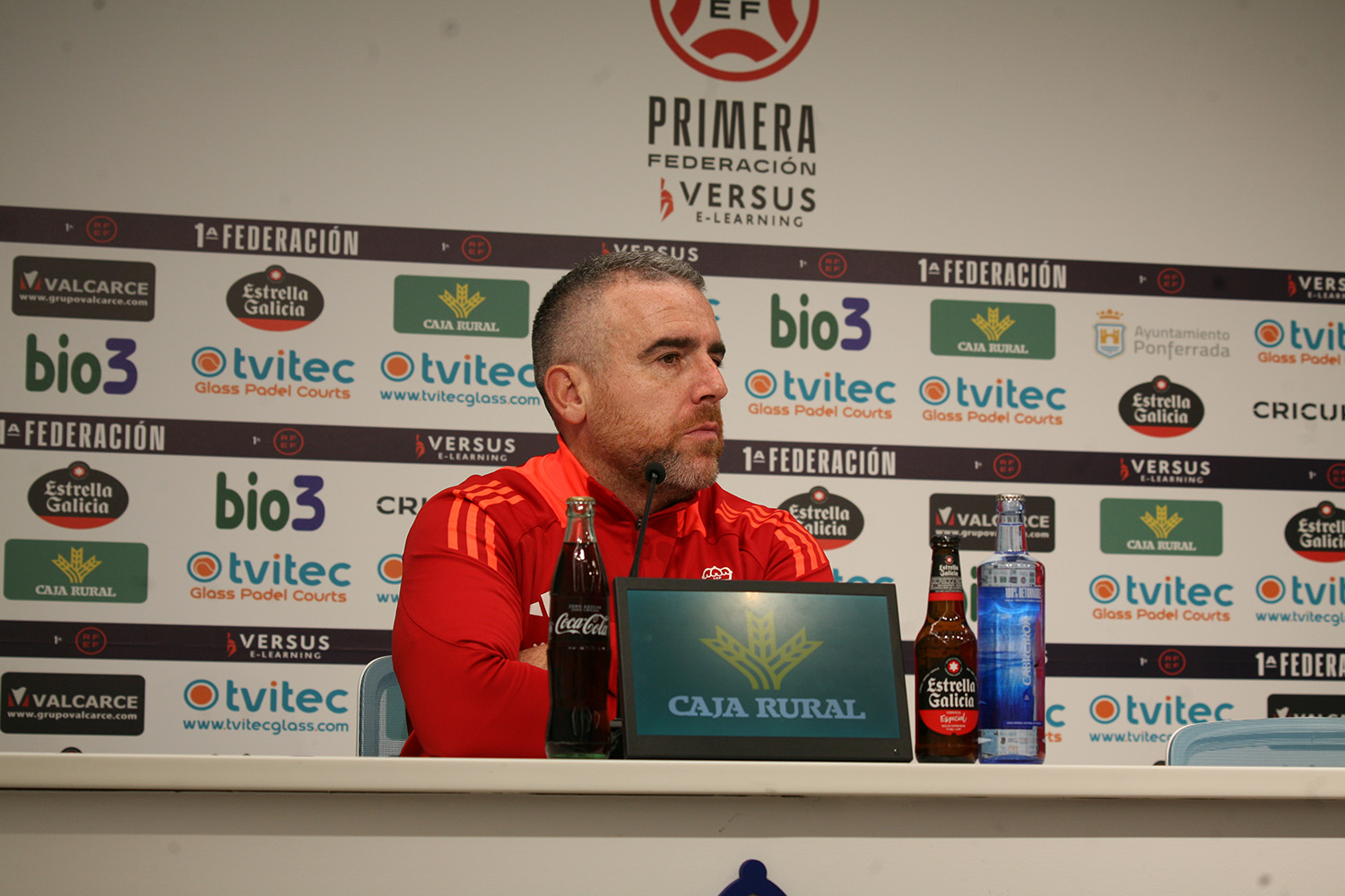 Javi Rey confía en la Ponferradina ante el Sestao