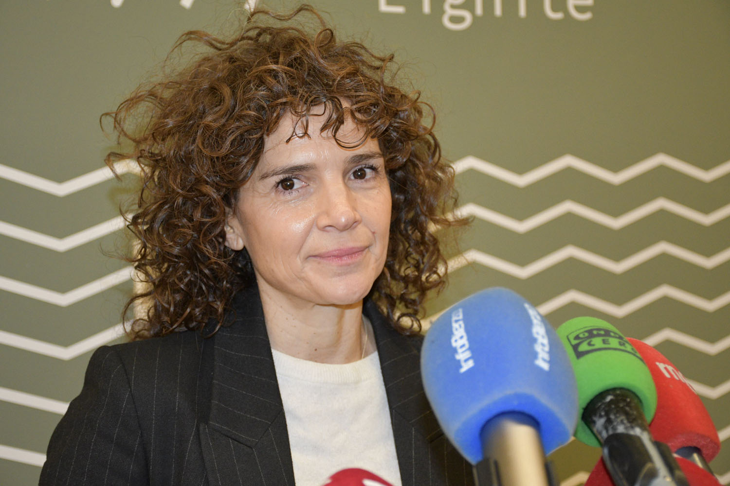 La directora del área de Museos, Patrimonio y Cultura de la Fundación Ciudad de la Energía, Concepción Fernández, durante la presentación del balance del año 2024 y de las actividades culturales previstas para este año en La Fábrica de Luz, Museo de la Energía y La Térmica Cultural