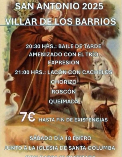 Fiestas en Villar de los Barrios