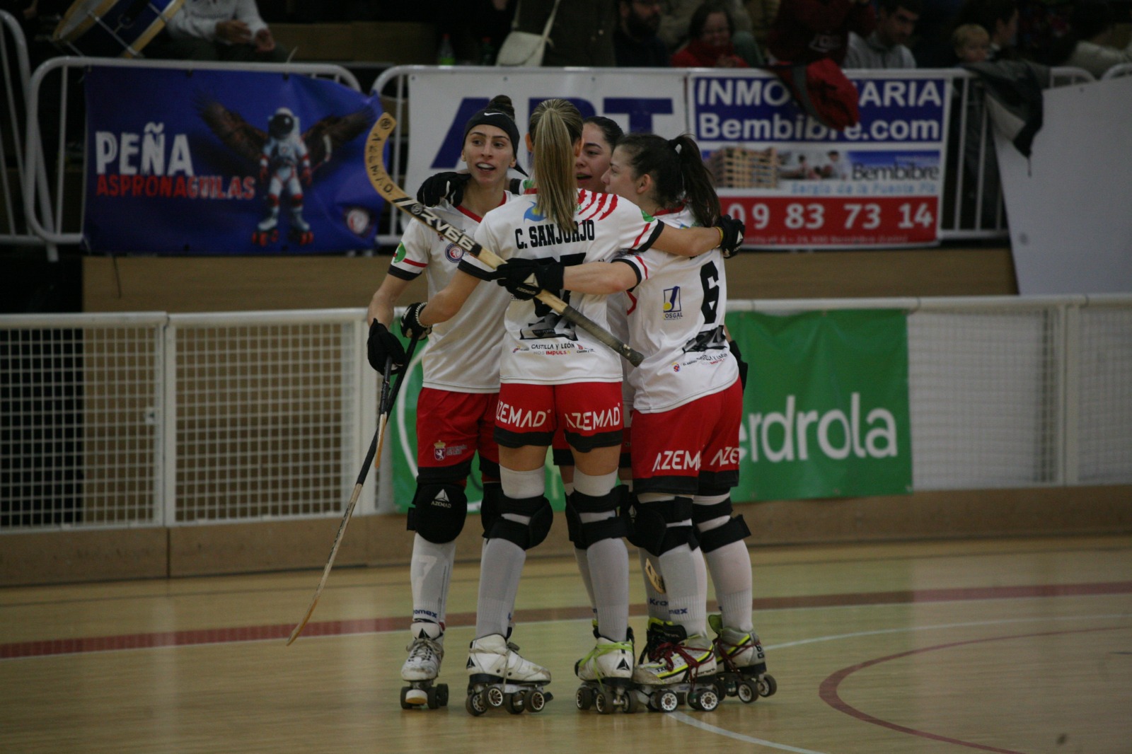 Bembibre Hockey Club logra una victoria fundamental ante Imán Serroukh Alcalá 