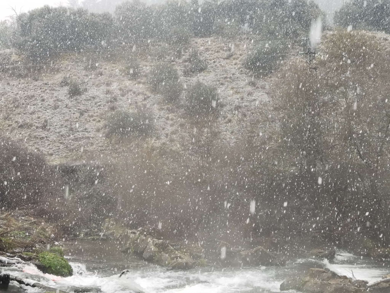 Nieve en El Bierzo