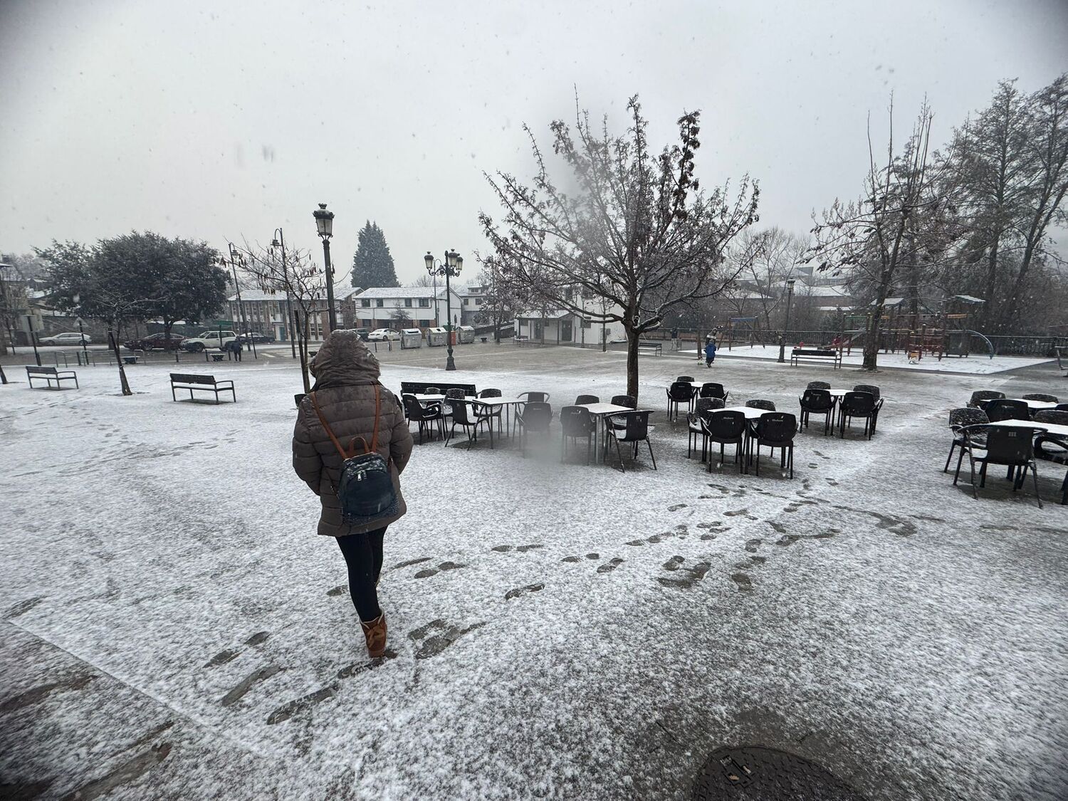 Nieve en Toral de Merayo 