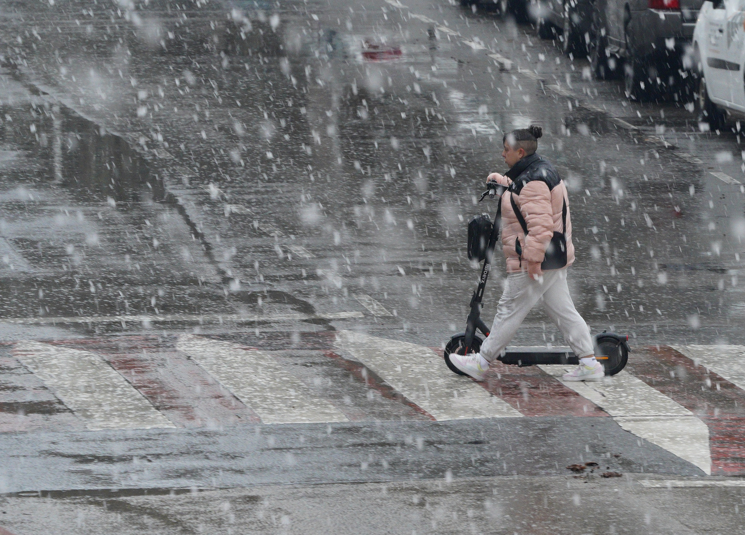 Nieve en Ponferrada | César Sánchez / ICAL