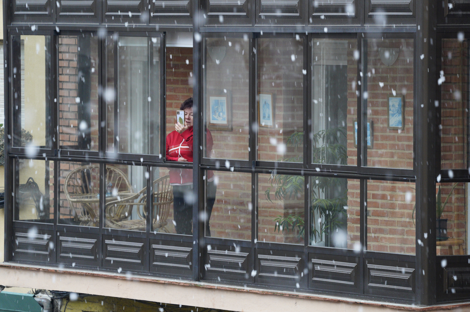 Nieve en Ponferrada | César Sánchez / ICAL