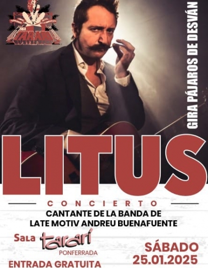 Concierto Litus Sala Tararí