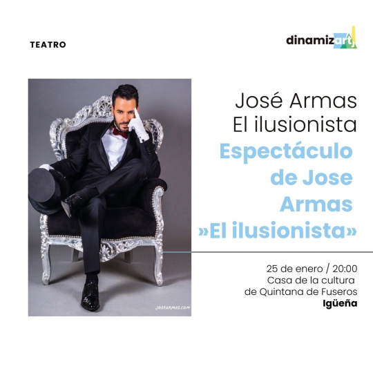 José Armas espectáculo de ilusionismo