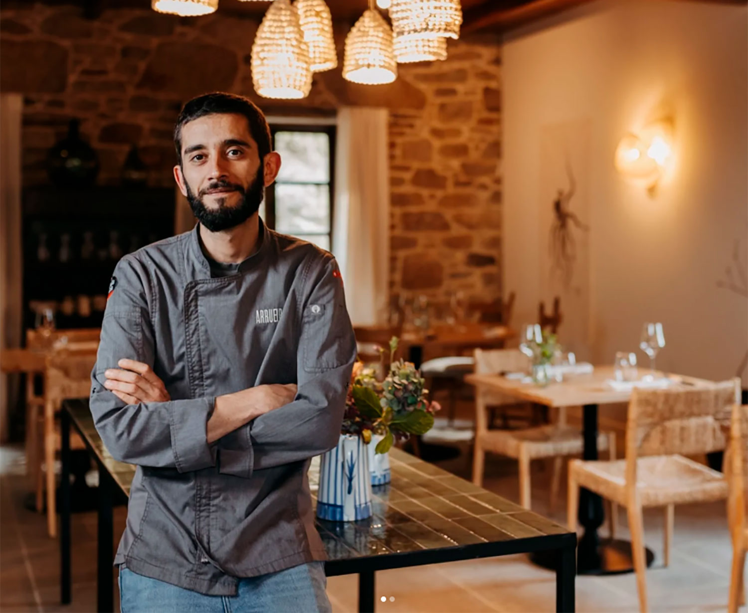 El cocinero de origen berciano, Víctor Basante