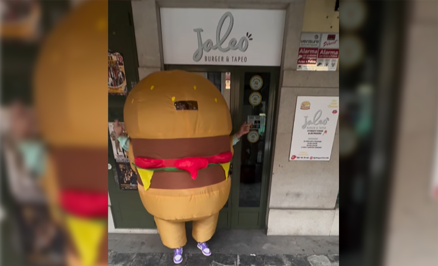 El restaurante Jaleo de Ponferrada participa en el concurso 'La Mejor Hamburguesa de España': Mira su peculiar presentación 