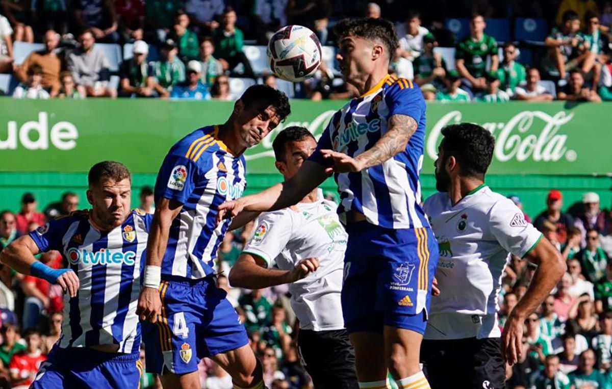 Ponferradina contra racing de santander