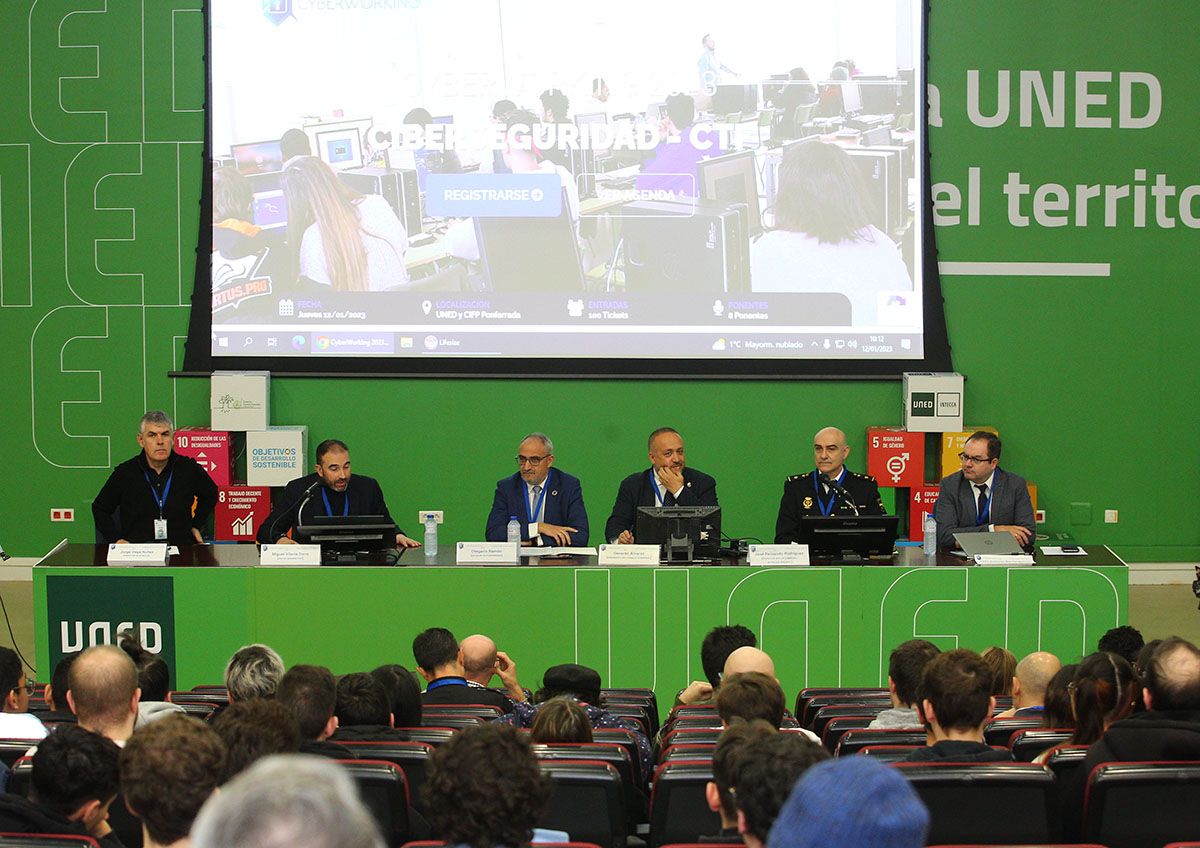 Inauguración de la jornada sobre ciberseguridad 'CyberWorking 2023'