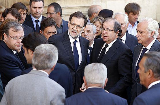 Herrera charla con Rajoy (ICAL)